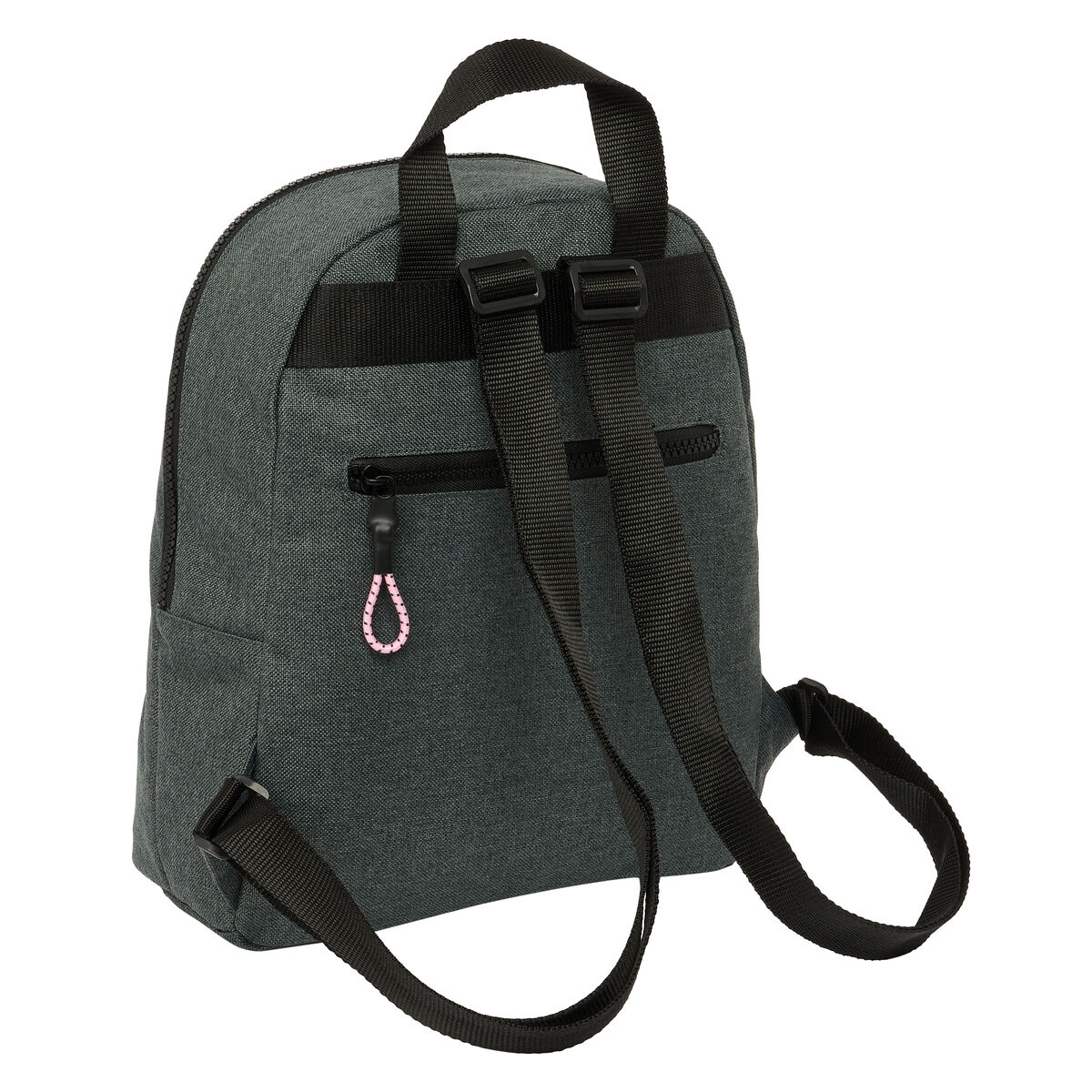 Zaino Kappa Silver pink Mini Grigio 25 x 30 x 13 cm - Immagine 4