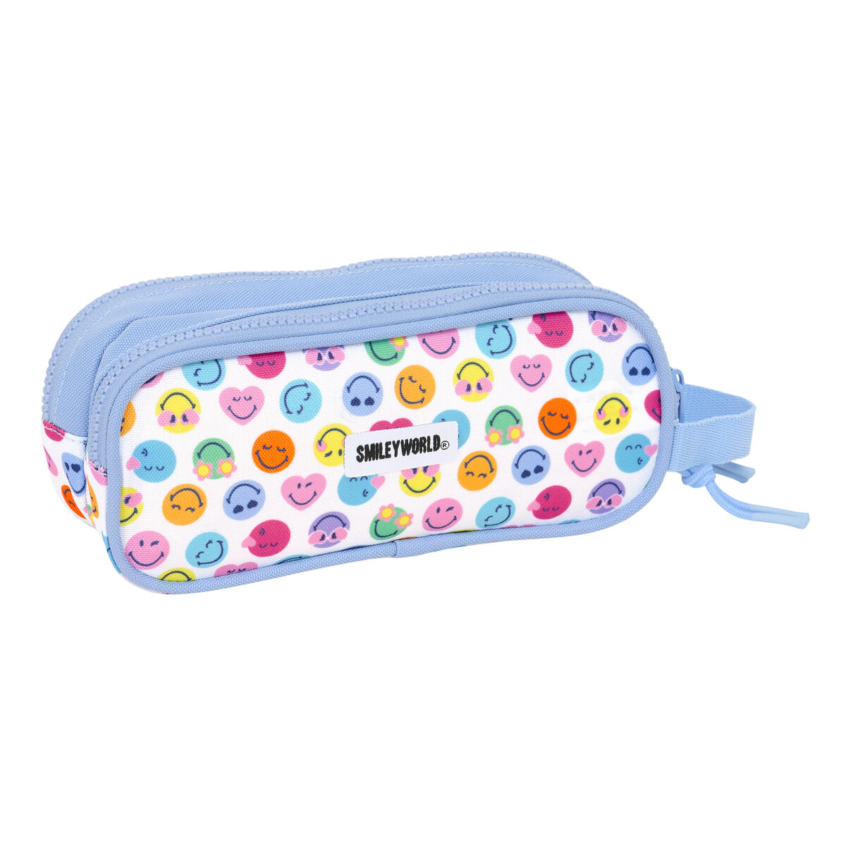 Portaoggetti Doppio Smiley Joyful Multicolore Azzurro Chiaro 21 x 8 x 6 cm - Immagine 3