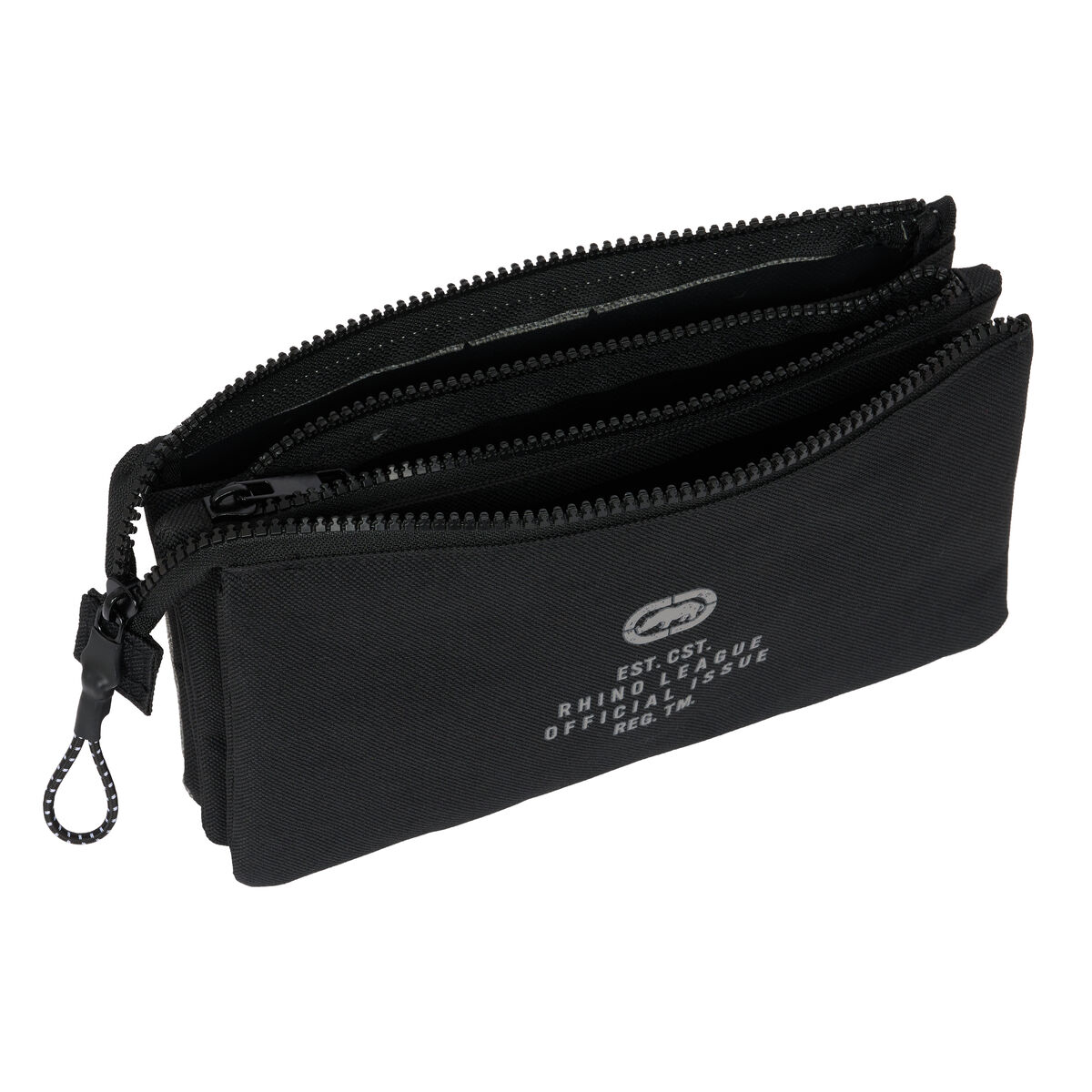 Portaoggetti Triplo Eckō Unltd. Rhino Nero Grigio 22 x 12 x 3 cm - Immagine 2