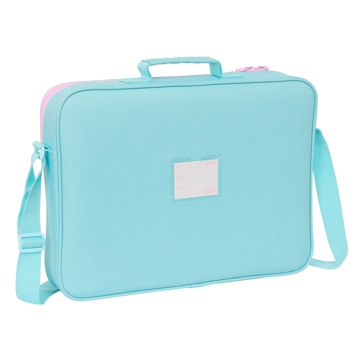 Borsa per la scuola Munich Heaven Blu cielo 38 x 28 x 6 cm - Immagine 3
