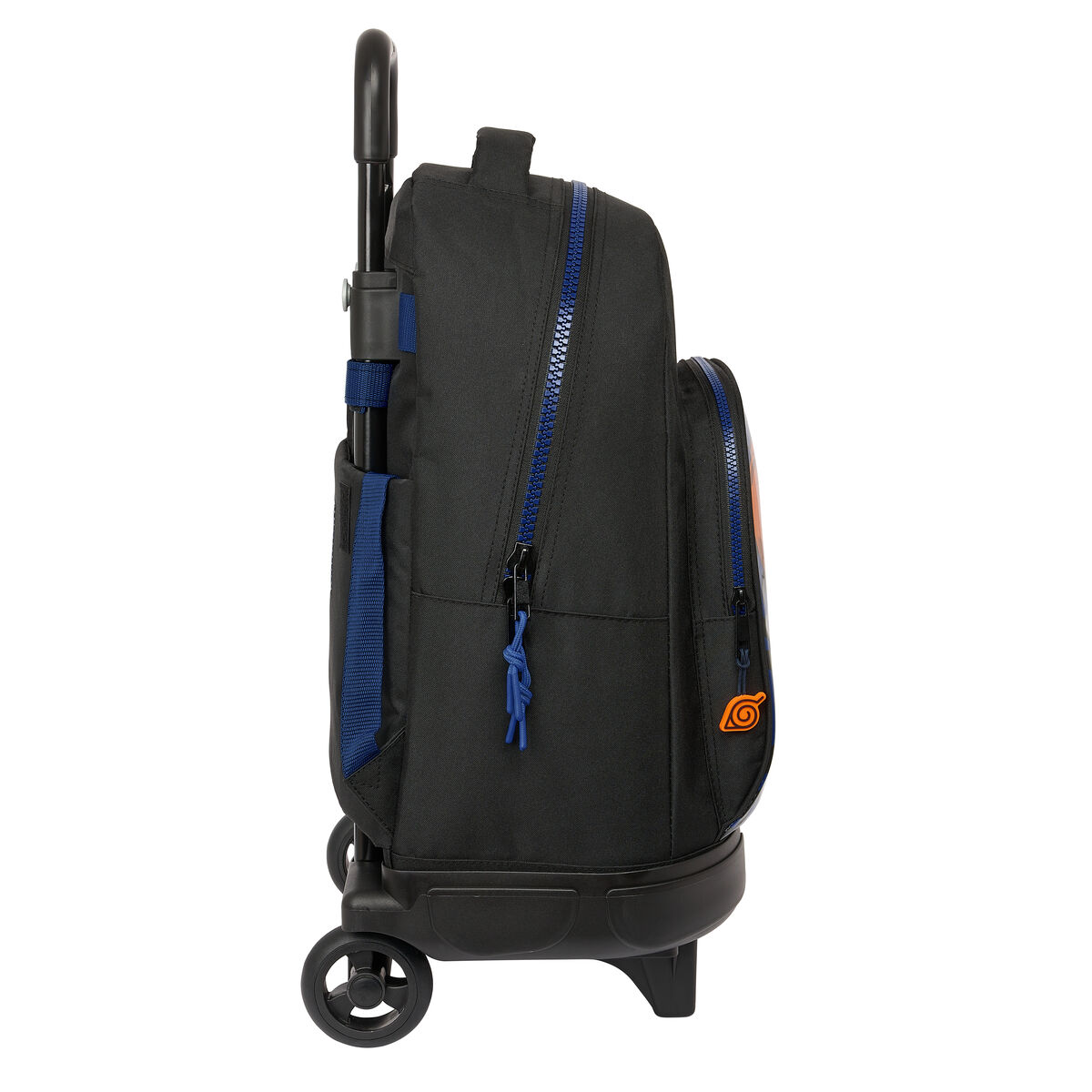 Trolley per la Scuola Naruto Ninja Azzurro Nero 33 x 45 x 22 cm - Immagine 2
