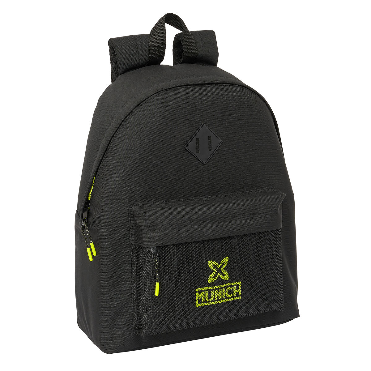 Zaino Scuola Munich Beat Nero 33 x 42 x 15 cm - Immagine 1