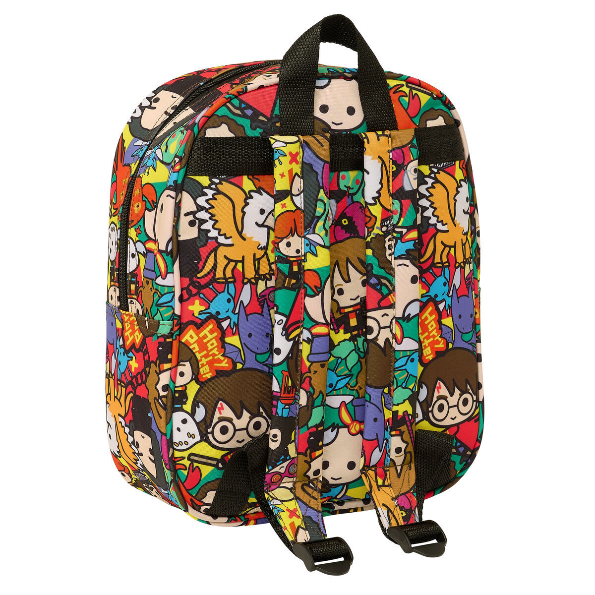 Zaino Scuola Harry Potter Azzurro Multicolore 22 x 27 x 10 cm 3D - Immagine 2