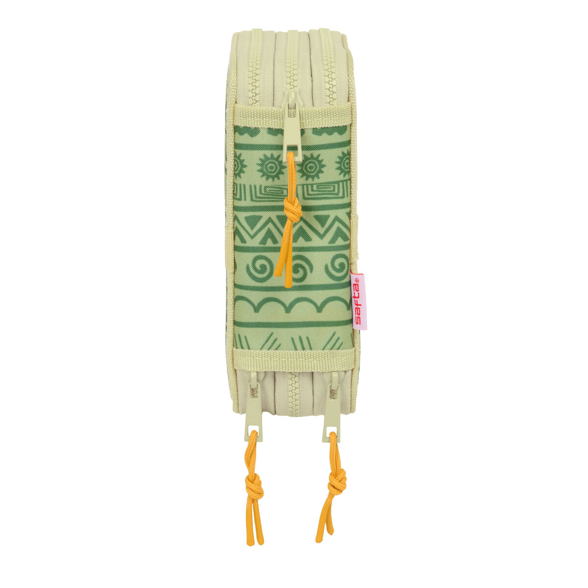 Plumier Triplo Mufasa Verde Beige 12,5 x 19,5 x 5,5 cm 37 Pezzi - Immagine 6