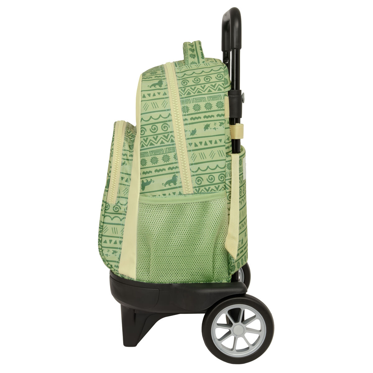 Trolley per la Scuola Mufasa Verde Beige 33 x 45 x 22 cm - Immagine 2