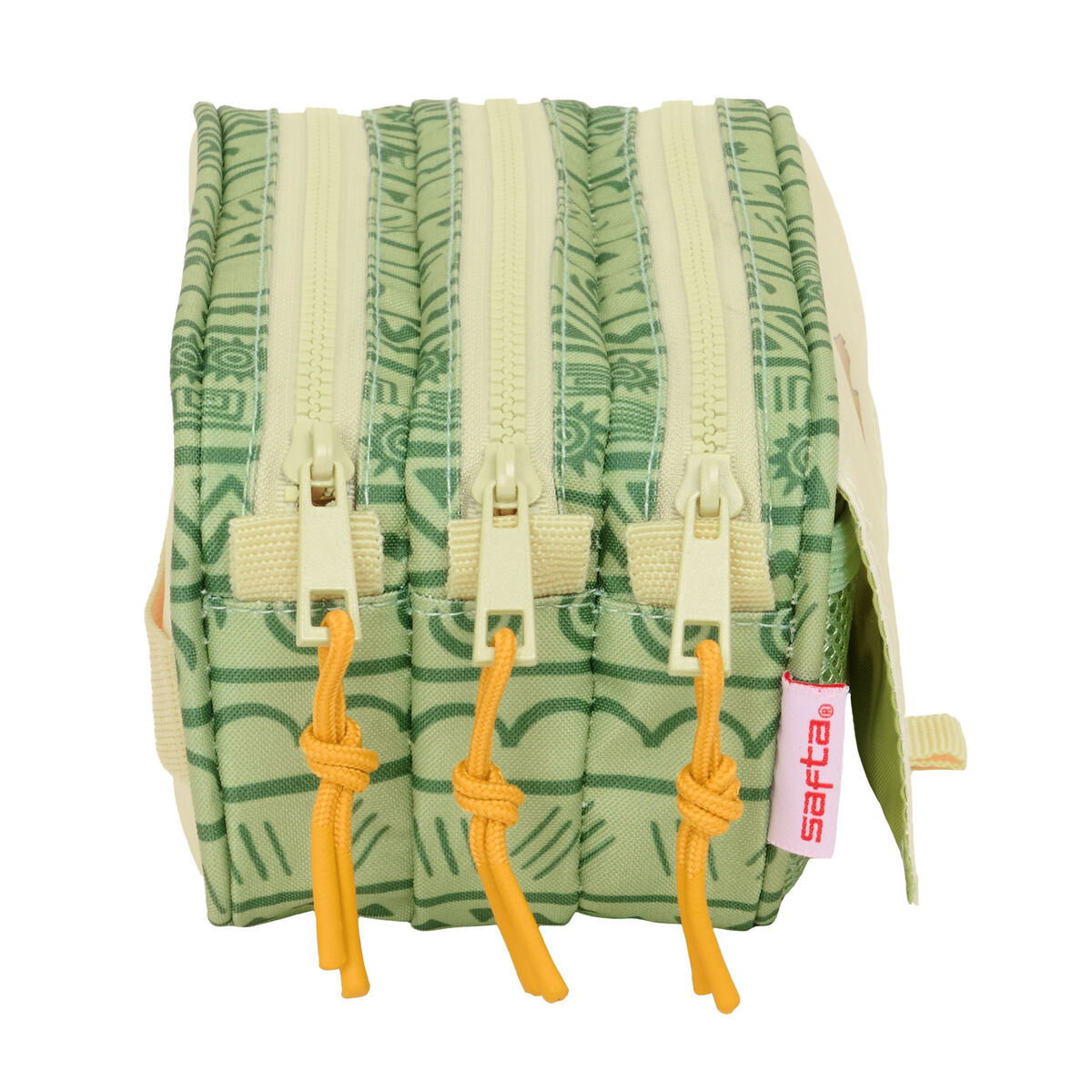 Portaoggetti Triplo Mufasa Verde Beige 21,5 x 10 x 8 cm - Immagine 4