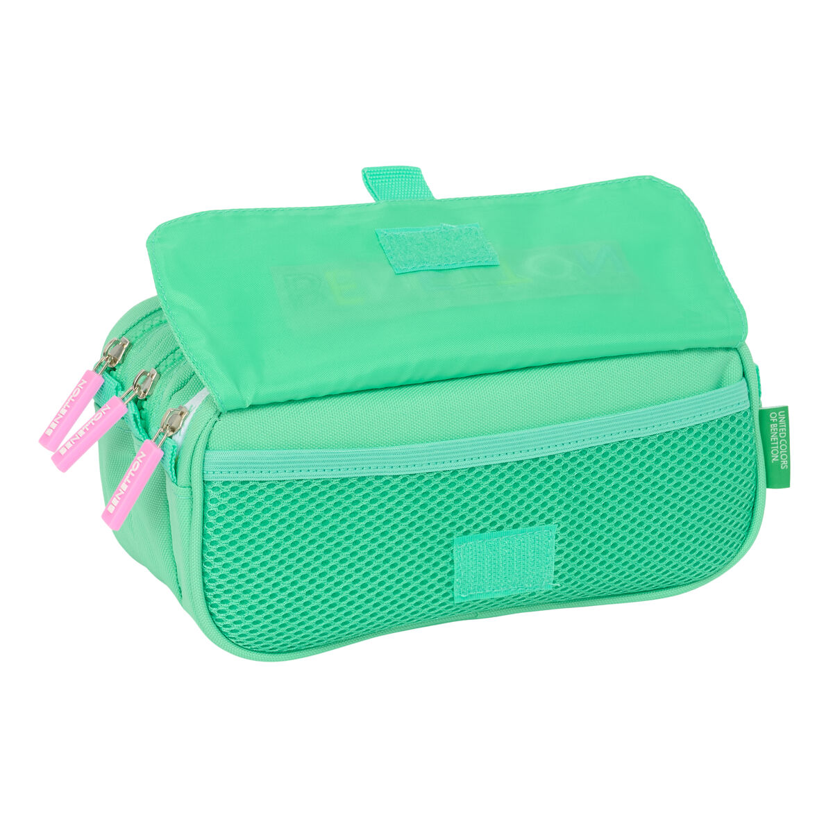 Portaoggetti Triplo Benetton Mint Verde 21,5 x 10 x 8 cm - Immagine 3