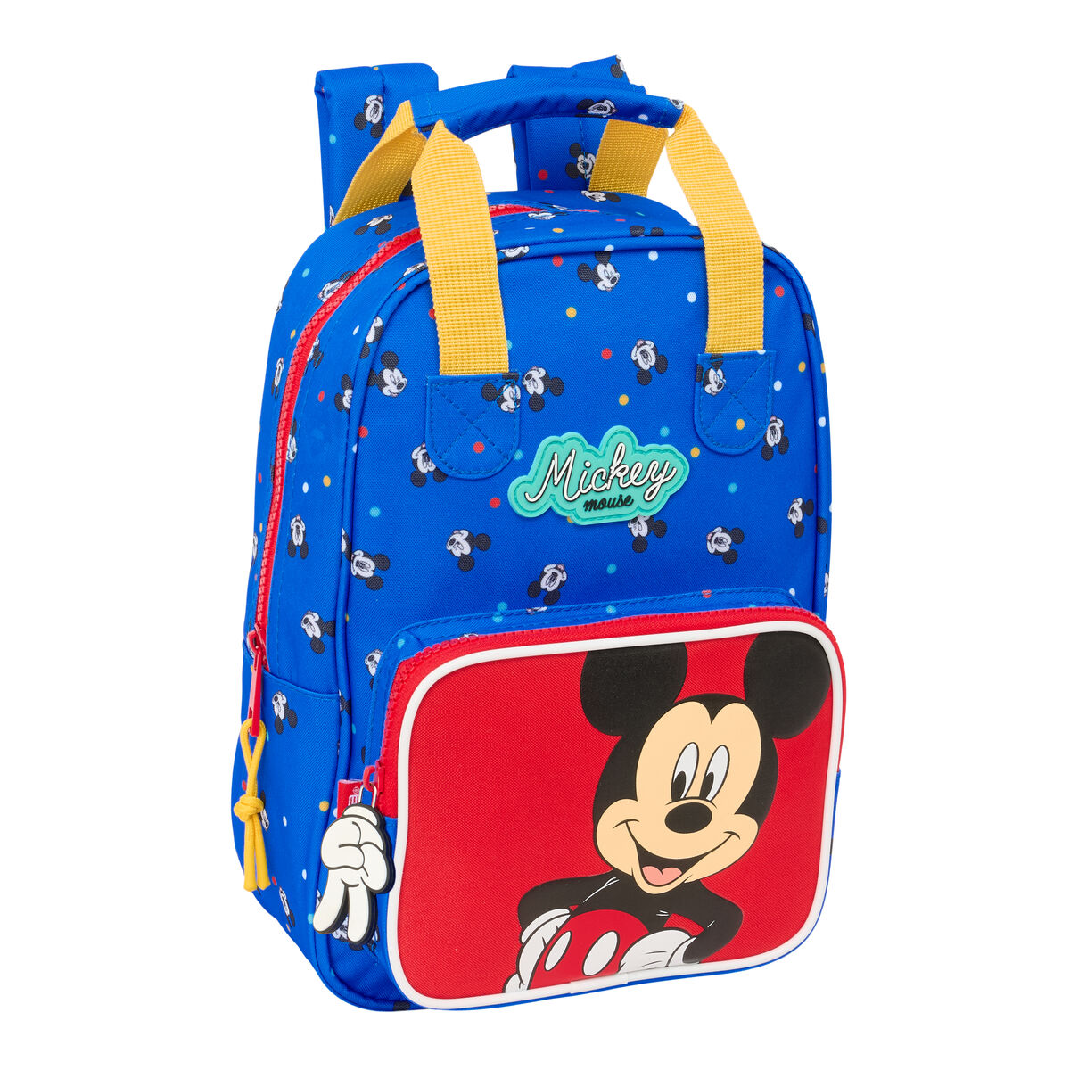 Zaino Scuola Mickey Mouse Clubhouse Good day Azzurro 20 x 28 x 8 cm