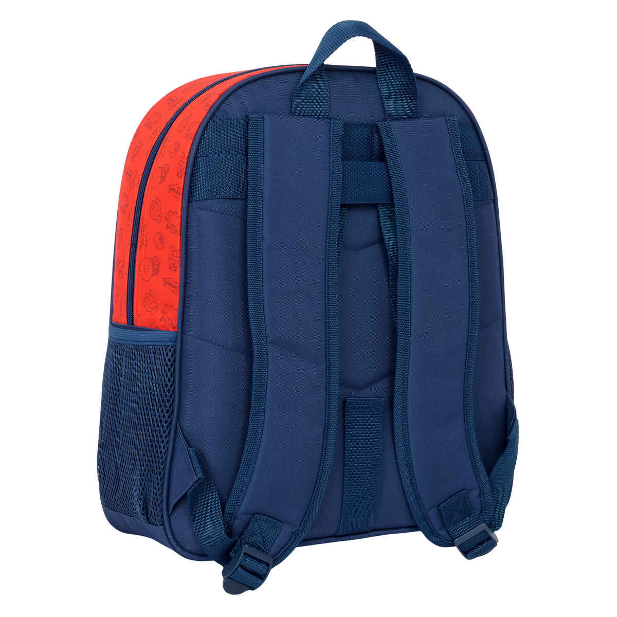 Zaino Scuola Super Mario Trick Rosso Blu scuro 32 x 38 x 12 cm - Immagine 3