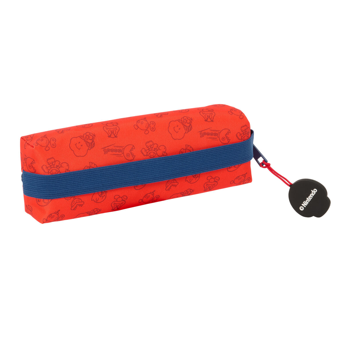 Necessaire Super Mario Trick Rosso Blu scuro 22 x 4 x 7 cm - Immagine 2