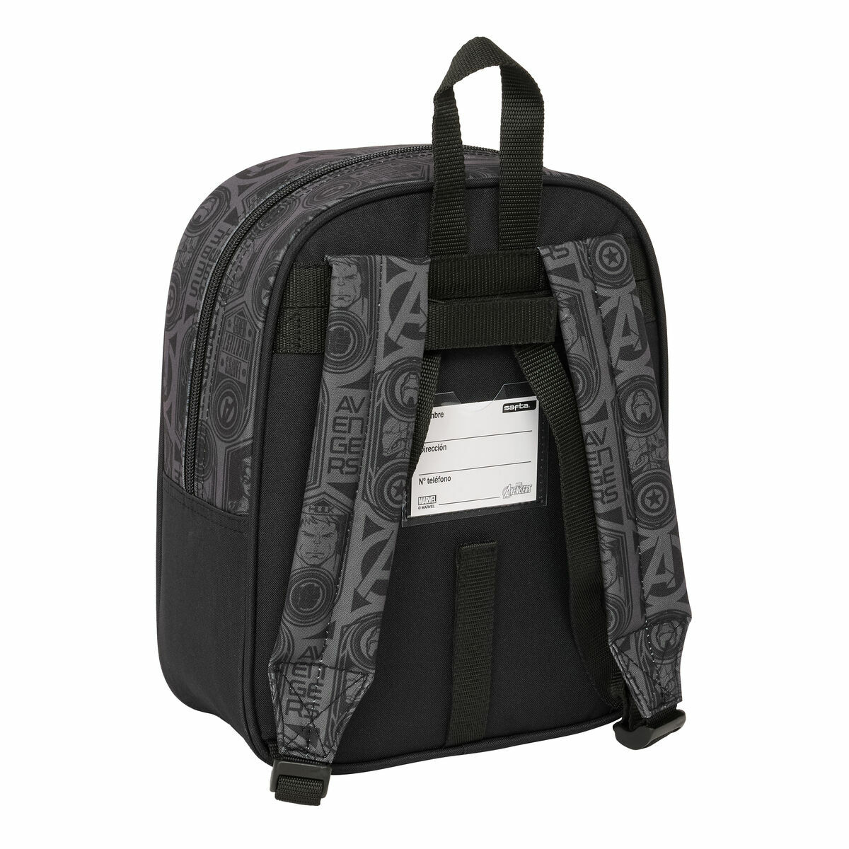 Zaino Scuola The Avengers Vendetta Nero 22 x 27 x 10 cm - Immagine 3