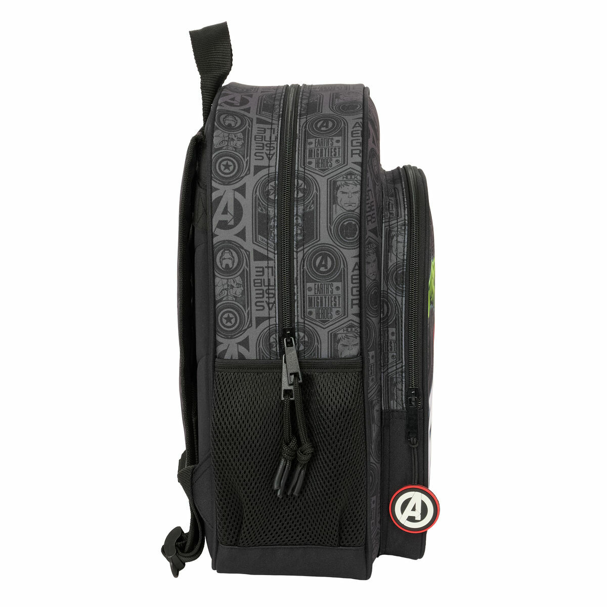 Zaino Scuola The Avengers Vendetta Nero 32 x 38 x 12 cm - Immagine 3