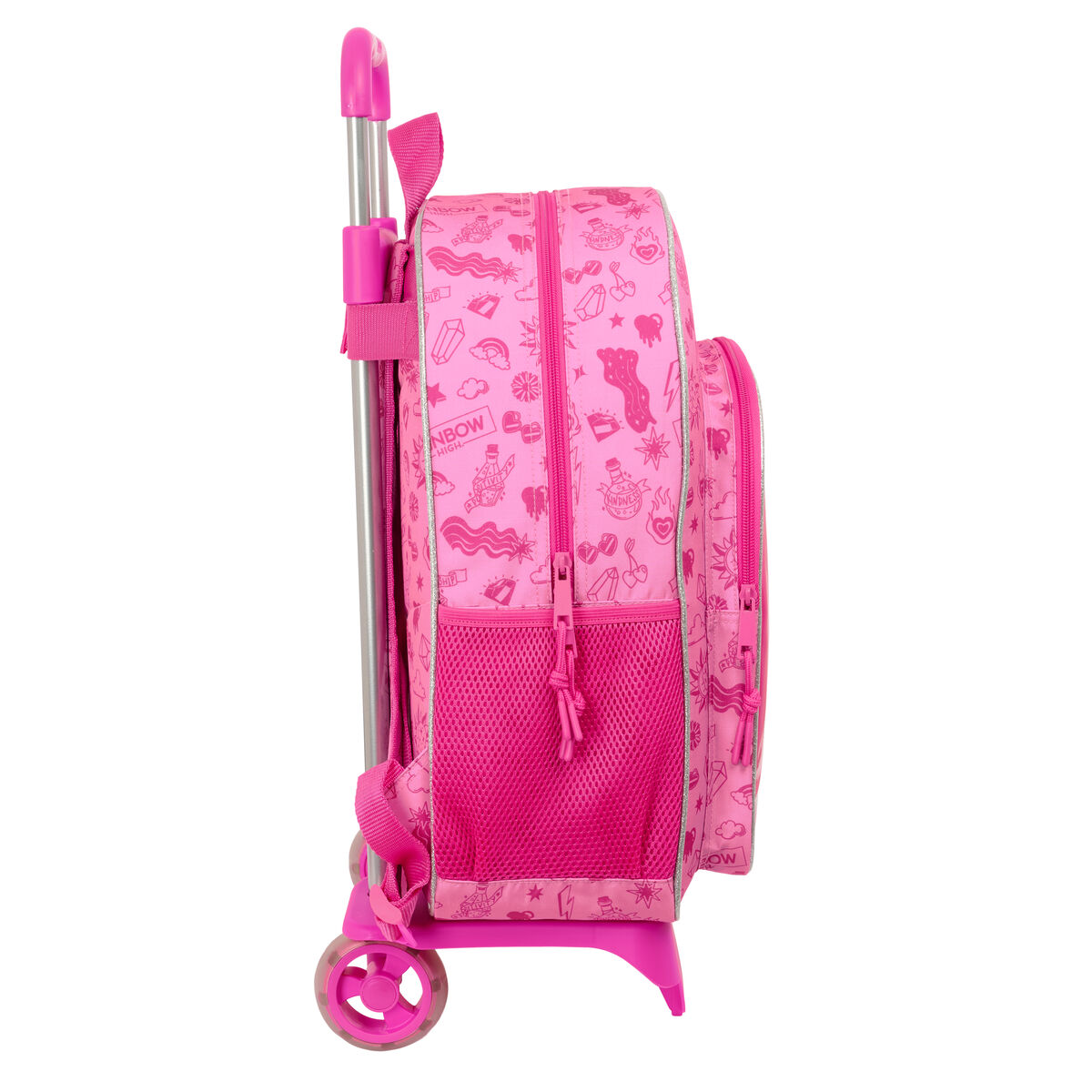 Trolley per la Scuola Rainbow High Shine Multicolore 33 x 42 x 14 cm - Immagine 2