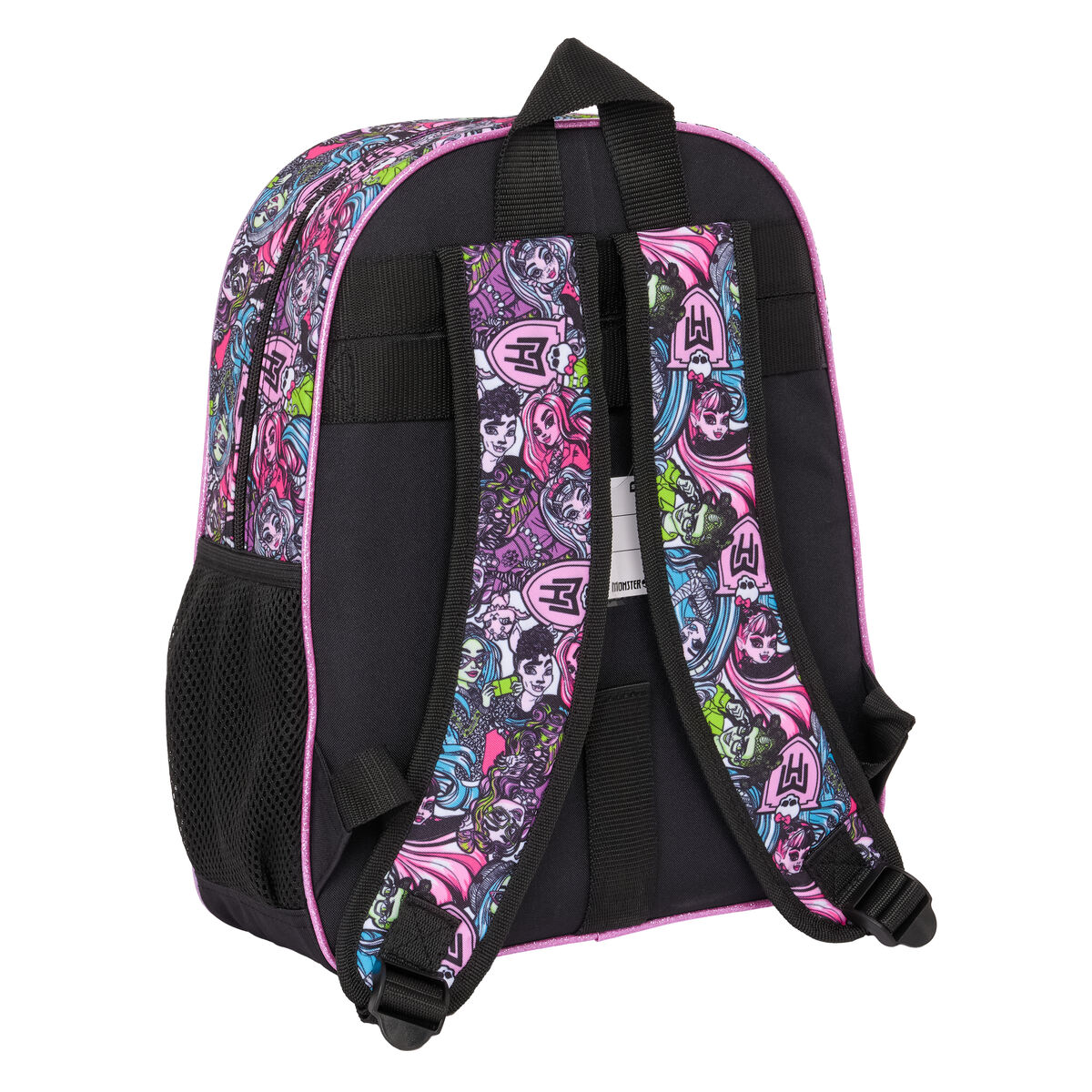Zaino Scuola Monster High Drama Multicolore 28 x 34 x 10 cm - Immagine 3