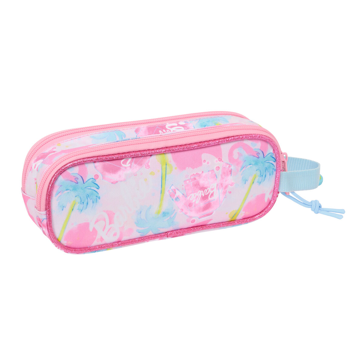 Portaoggetti Doppio Barbie Painterly Rosa Blu cielo 21 x 8 x 6 cm - Immagine 3