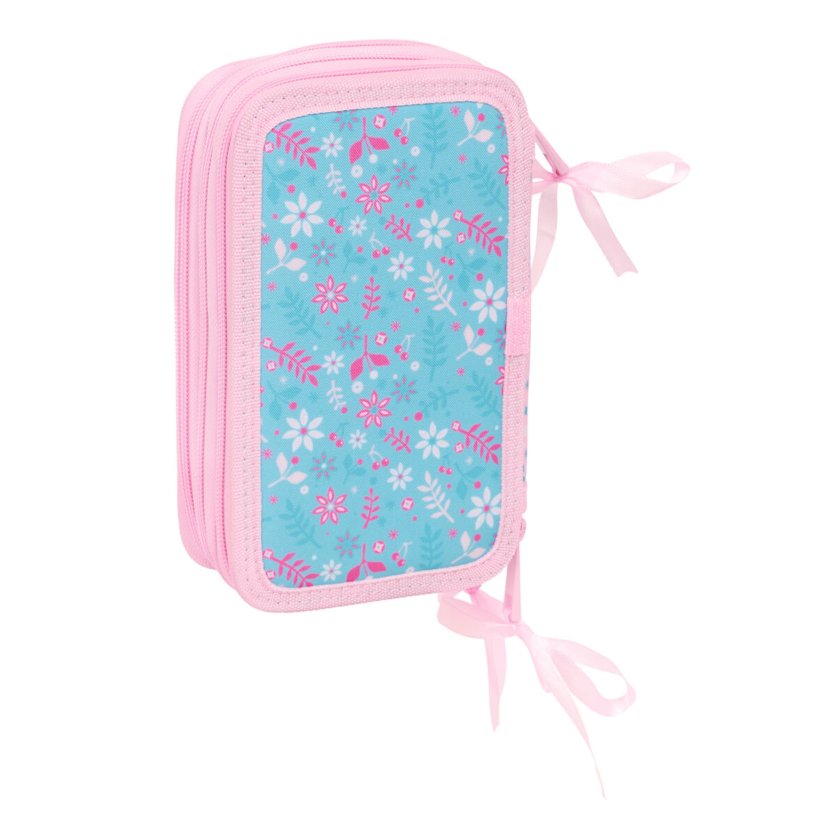 Astuccio per la Scuola con Accessori Glow Lab Swing Multicolore 12,5 x 19,5 x 5,5 cm 37 Pezzi - Immagine 4