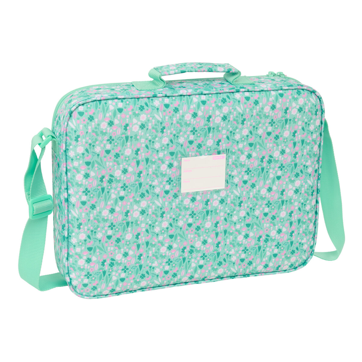 Borsa per la scuola Safta Cuore Menta 38 x 28 x 6 cm - Immagine 3