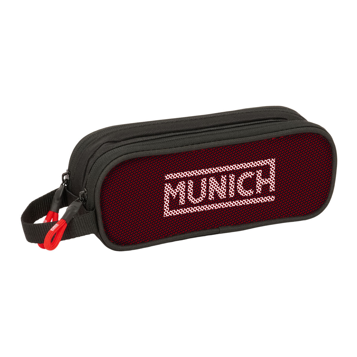 Portaoggetti Doppio Munich Vulcan Nero 21 x 8 x 6 cm
