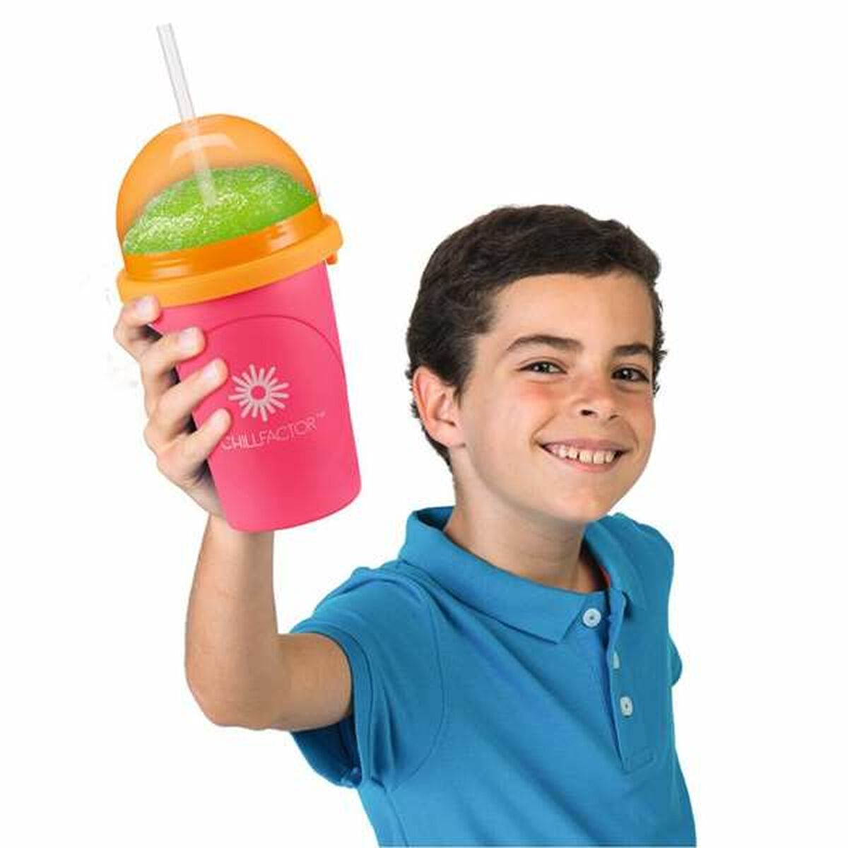 Bicchiere con nucleo di congelamento Bandai Chillfactor 10.5 x 10.5 x 18.8 cm - Immagine 5