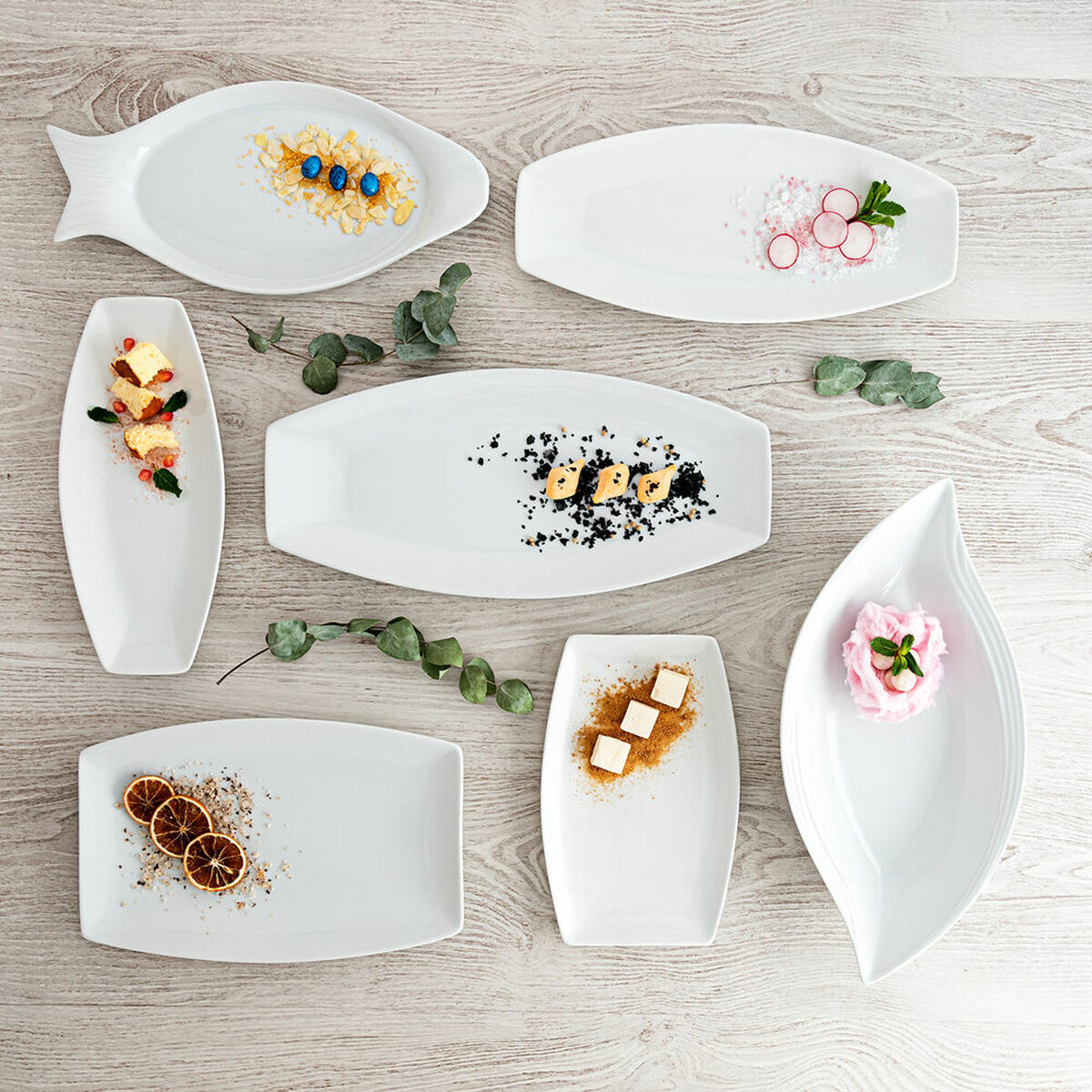 Teglia da Cucina Quid Gastro Ceramica Bianco (40 x 17,5 x 3,5 cm) (Pack 4x) - Immagine 4