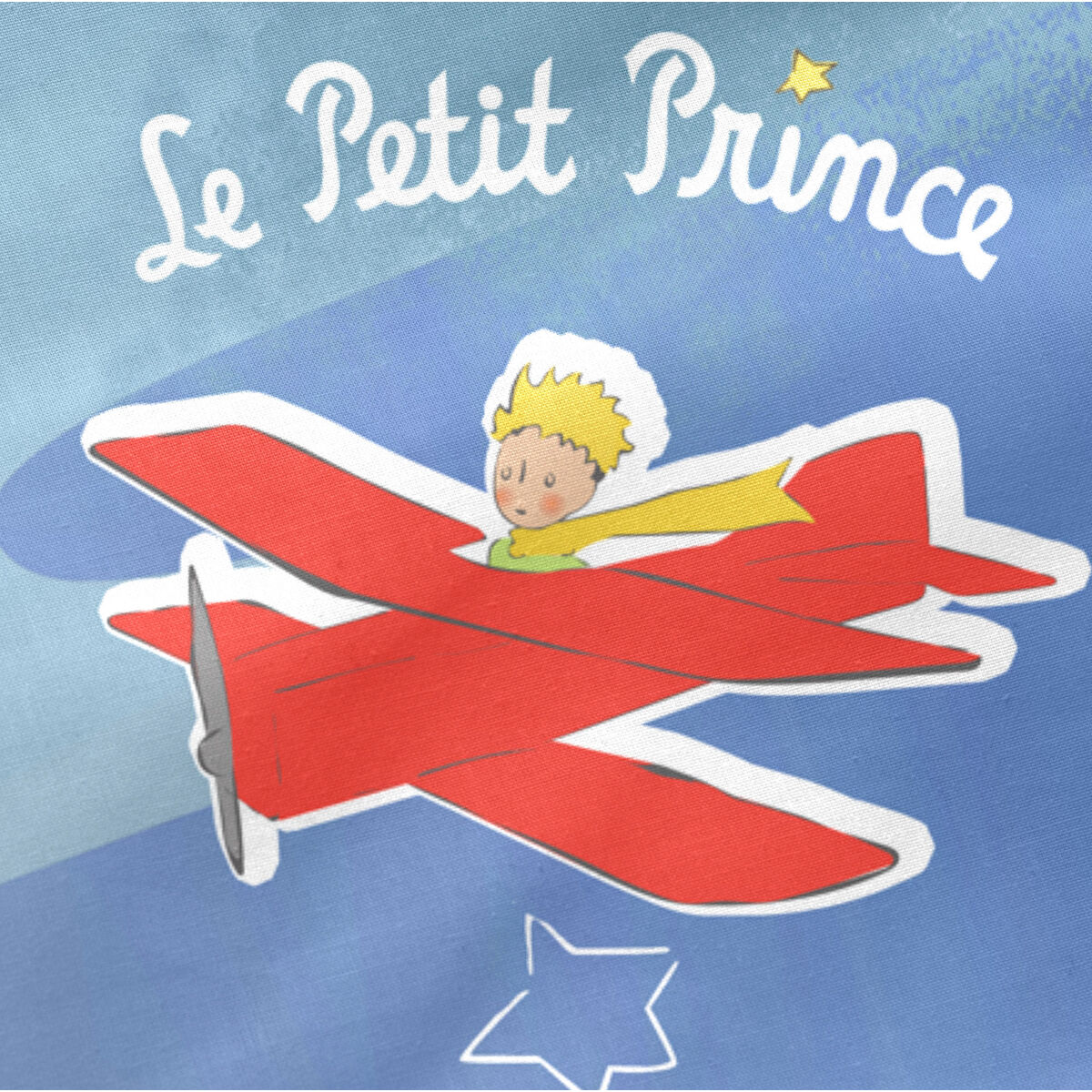 Paracolpi per culla HappyFriday Le Petit Prince Son avion Multicolore 210 x 40 cm - Immagine 4