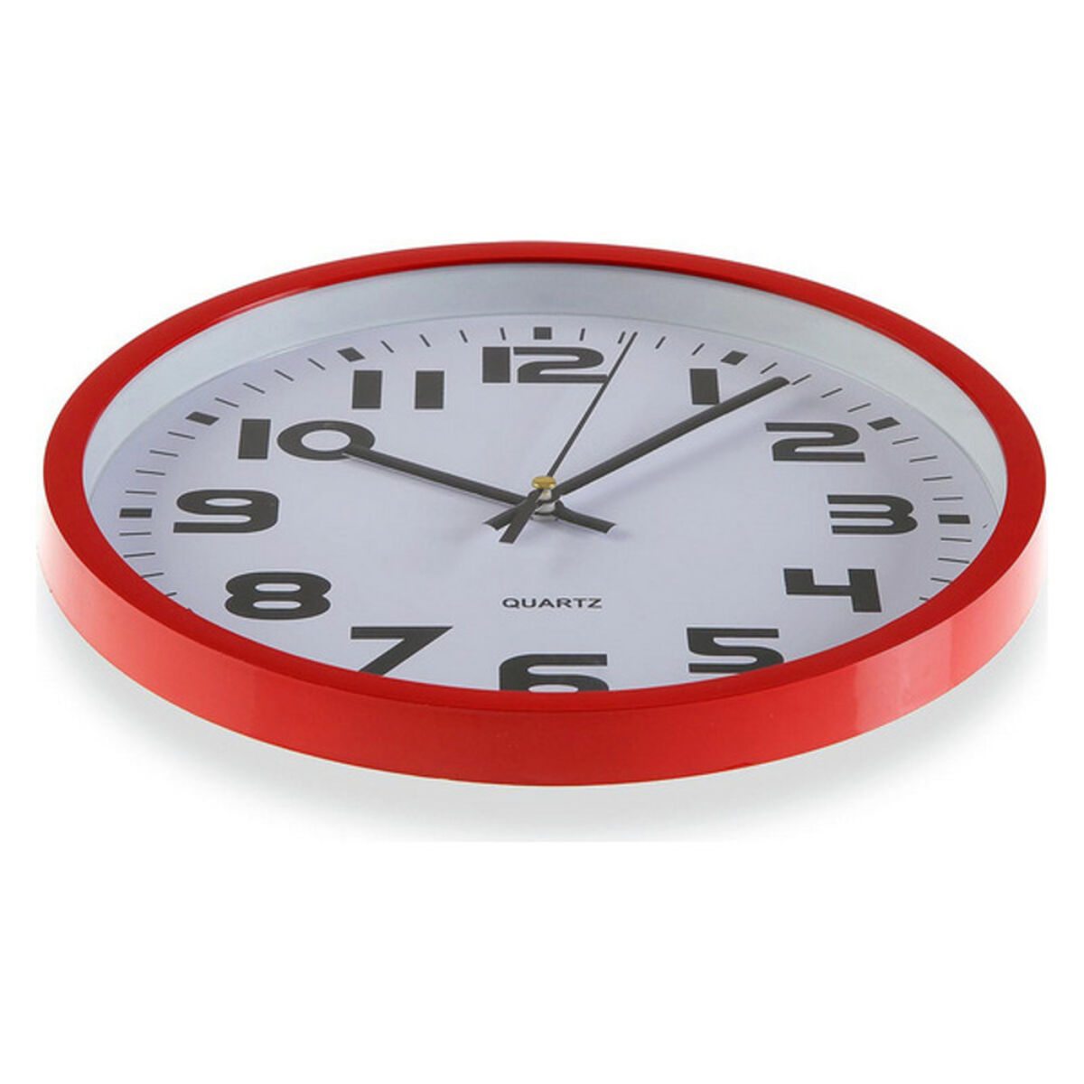 Orologio da Parete Versa Rosso Plastica 3,8 x 25 x 25 cm - Immagine 2