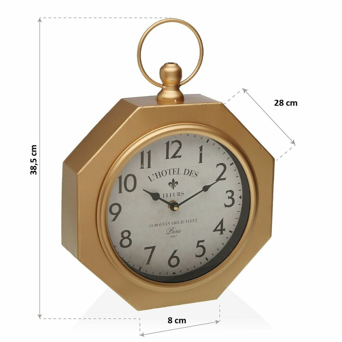 Orologio da Parete Versa GL Metallo (28 x 8 x 40 cm) - Immagine 3