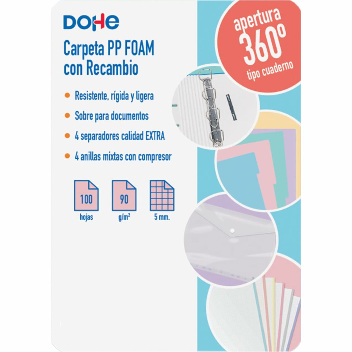 Raccoglitore ad anelli DOHE - Immagine 2