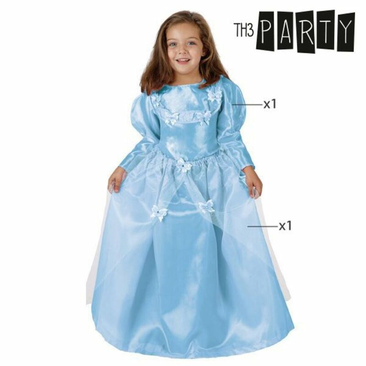 Costume per Bambini Th3 Party Azzurro Fantasia (1 Pezzi) - Immagine 2