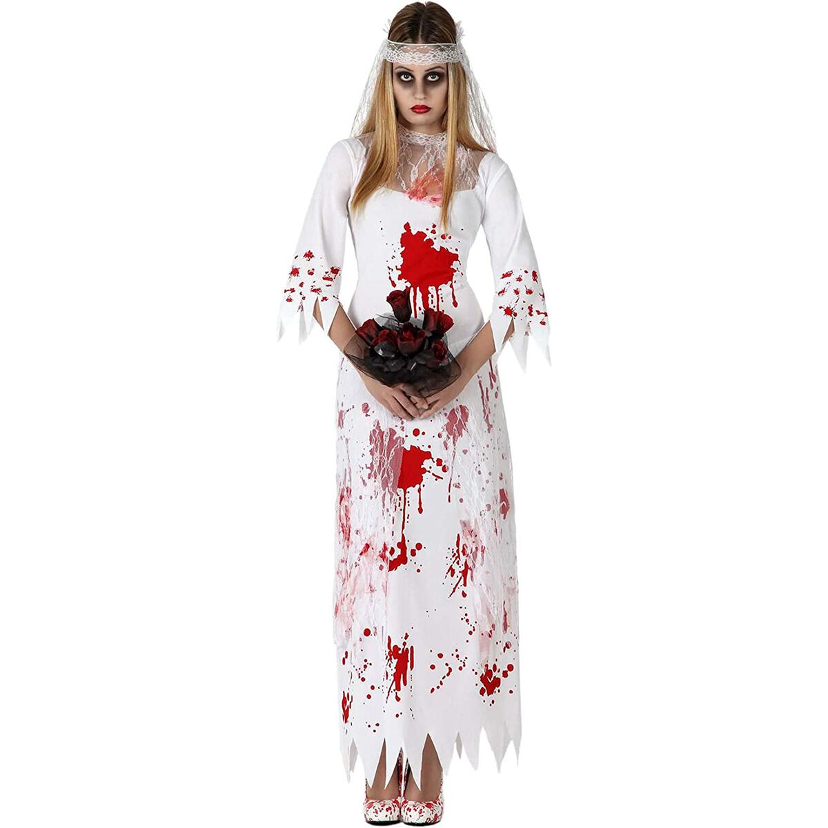 Costume per Adulti 8422259149286 Bianco Assassino (2 Pezzi) (M/L)