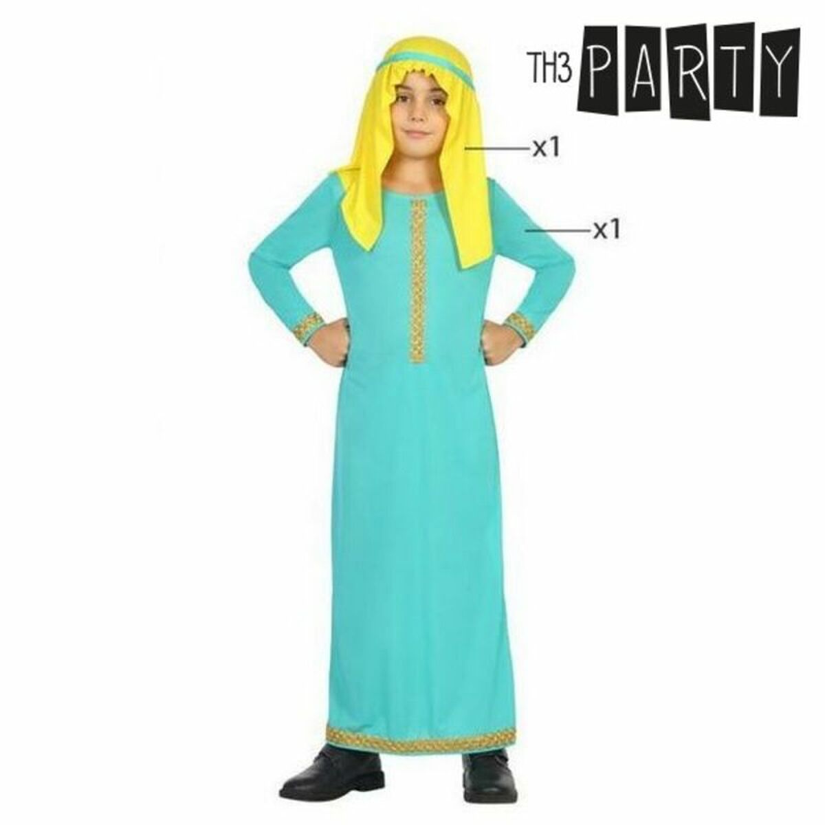 Costume per Bambini Arabo (2 pcs) - Immagine 2