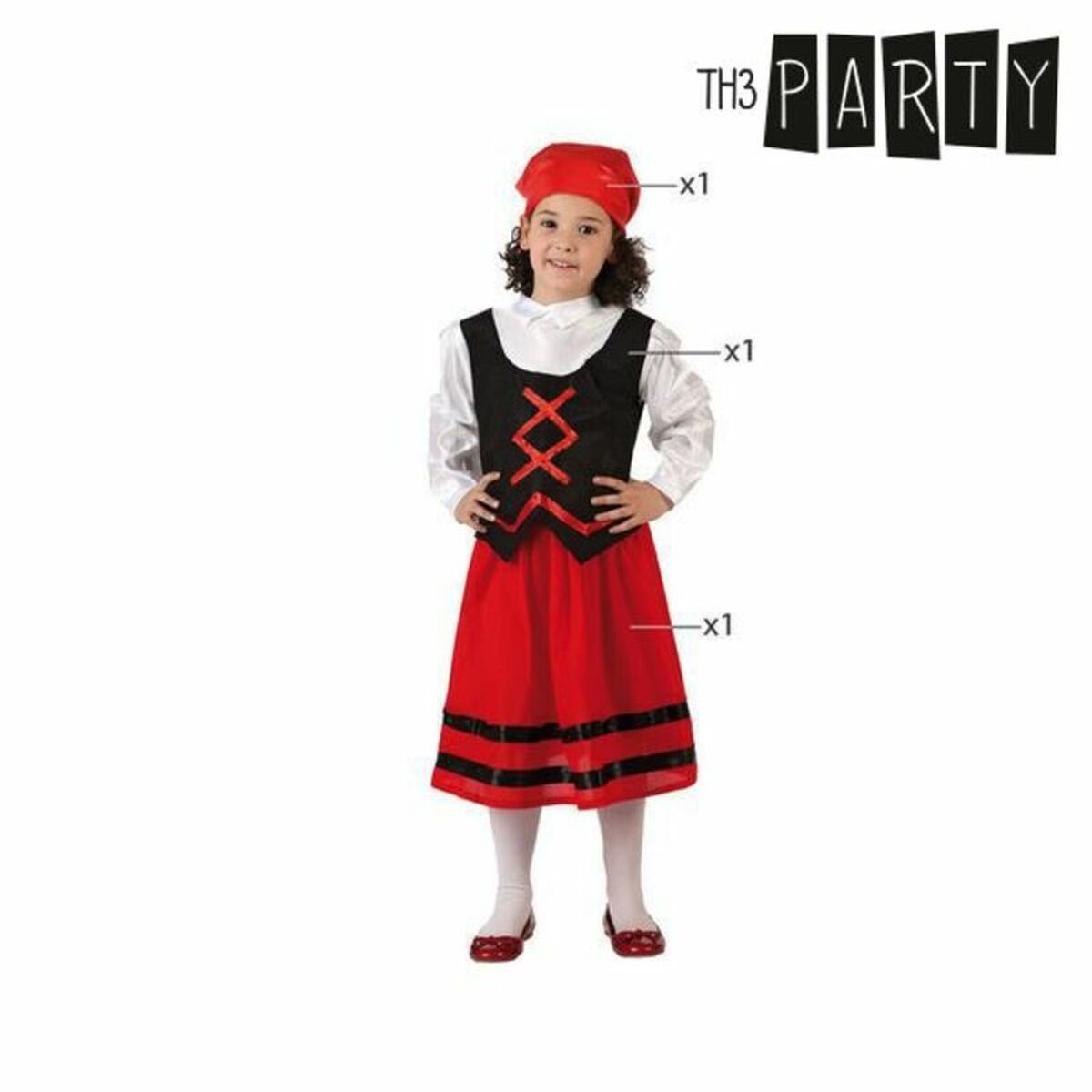 Costume per Bambini Pastore donna - Immagine 2