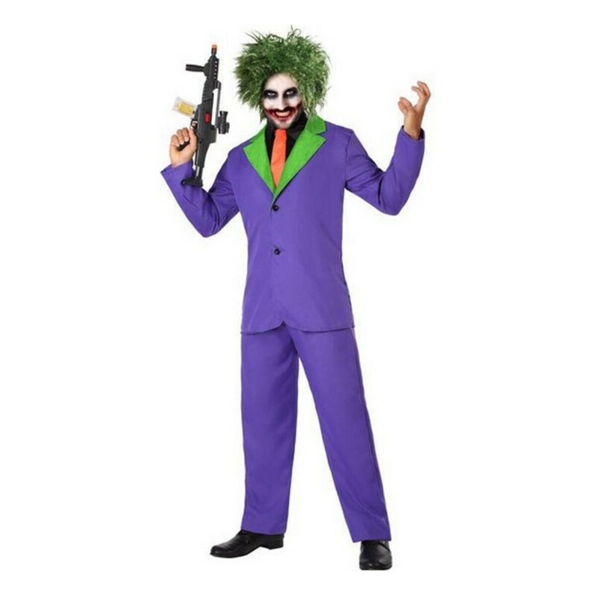 Costume per Adulti Joker Viola Assassino (3 Pezzi)
