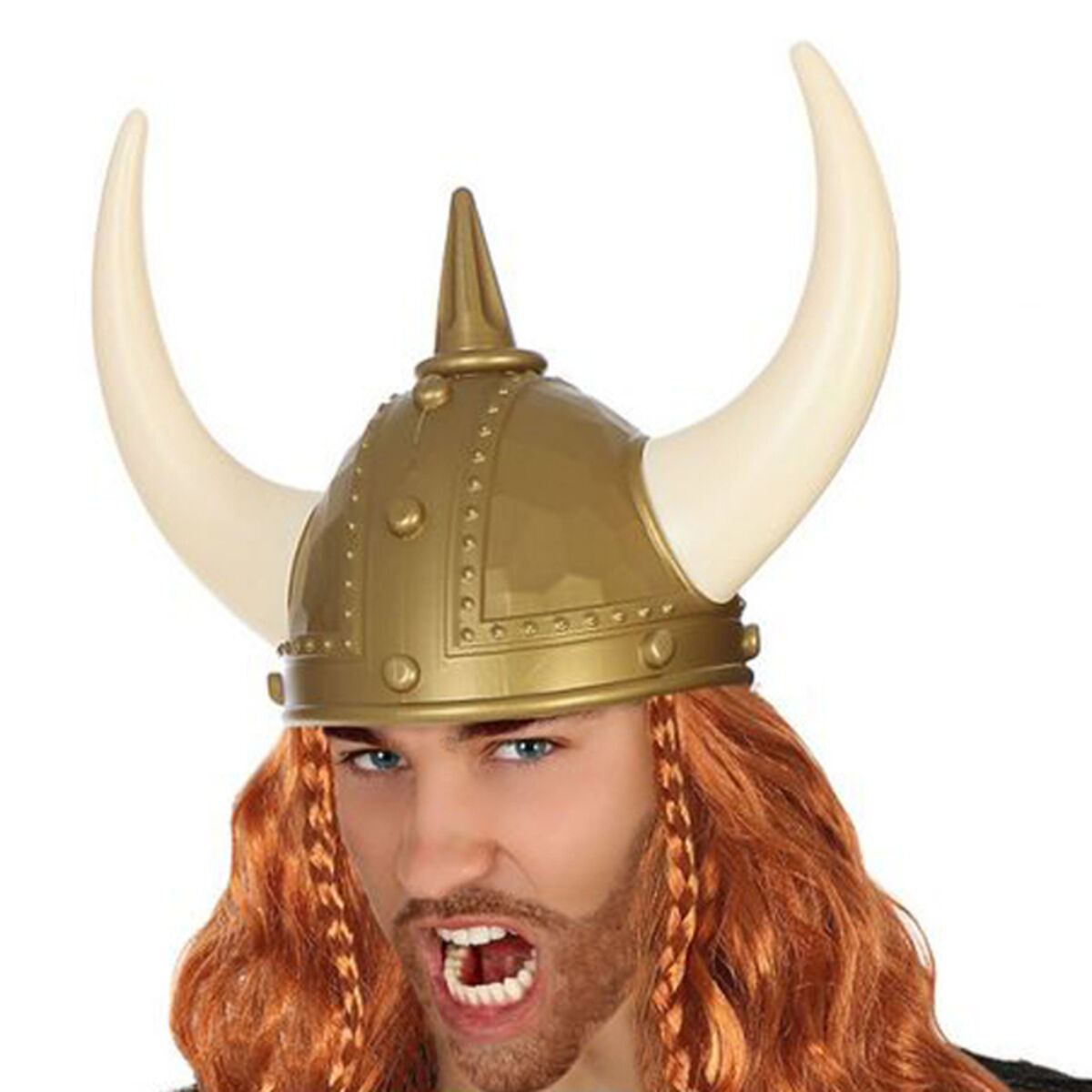 Casco Vikingo 60659 Dorato Vichingo