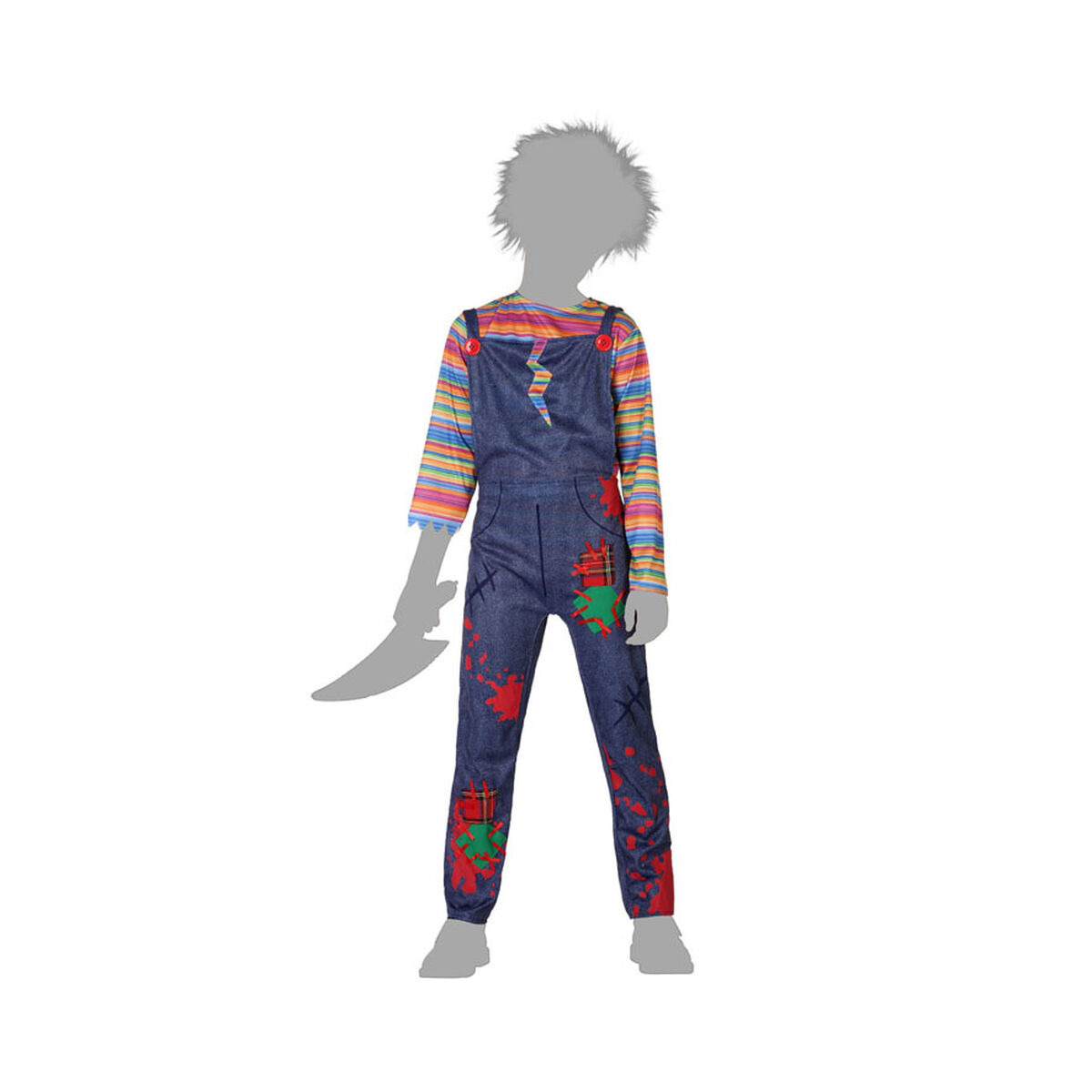 Costume per Bambini Pupazzo diabolico 112551 - Immagine 3