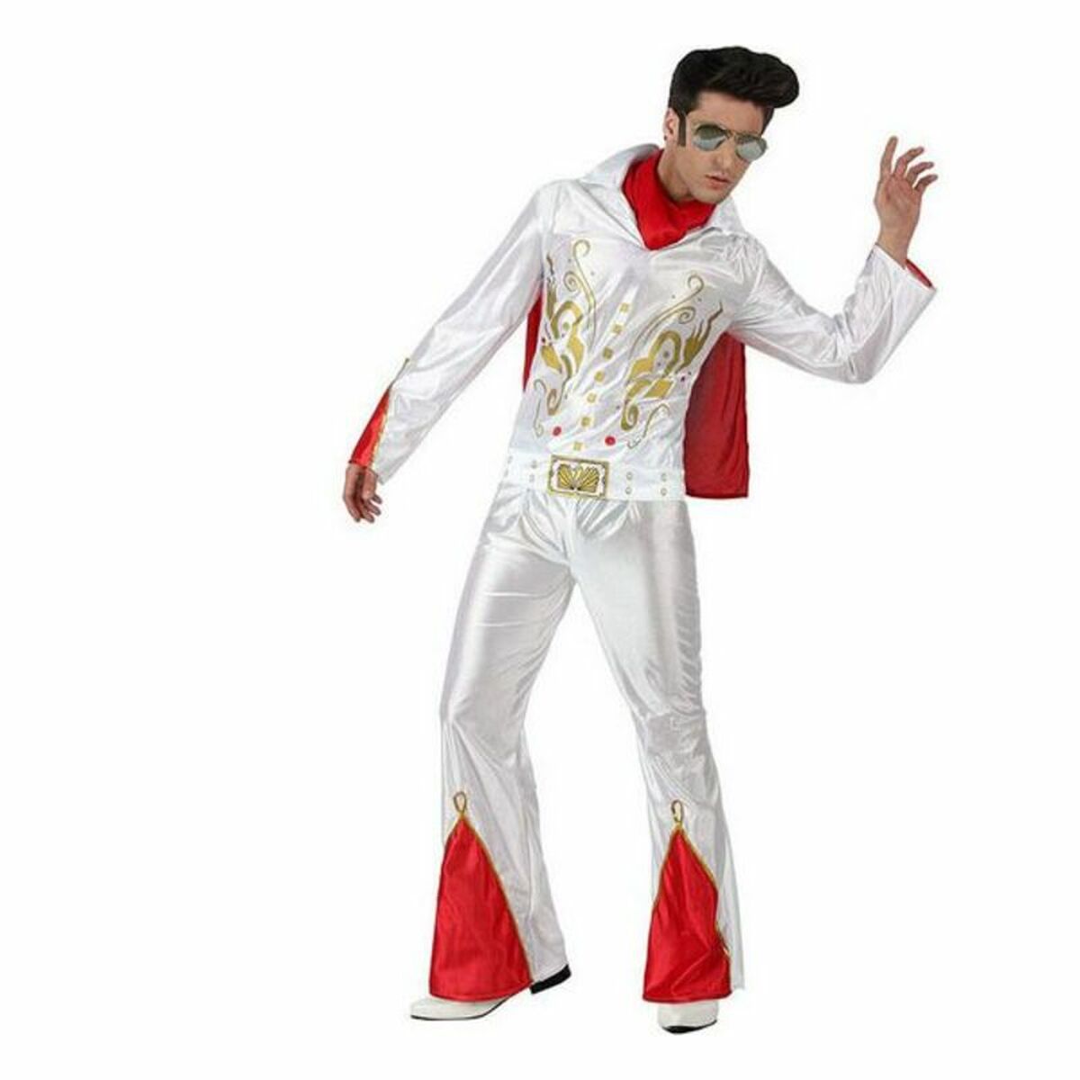 Costume per Adulti Th3 Party Bianco (4 Pezzi) - Immagine 3
