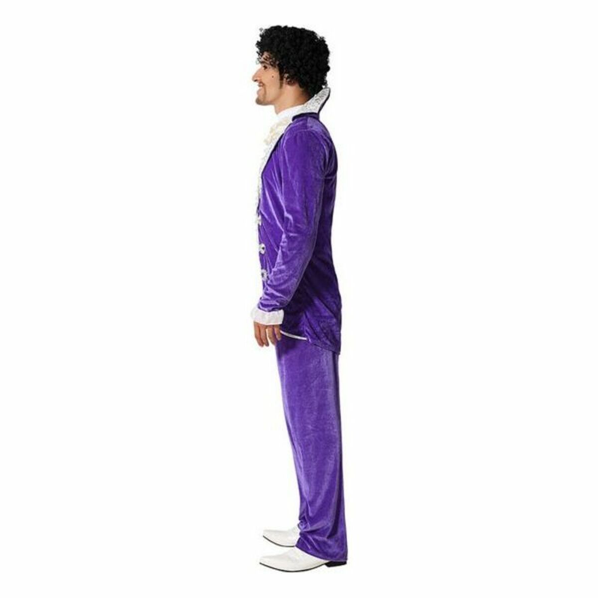 Costume per Adulti Viola Star del Rock - Immagine 2