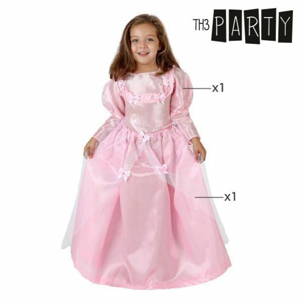 Costume per Bambini Th3 Party Rosa Fantasia (1 Pezzi) - Immagine 2