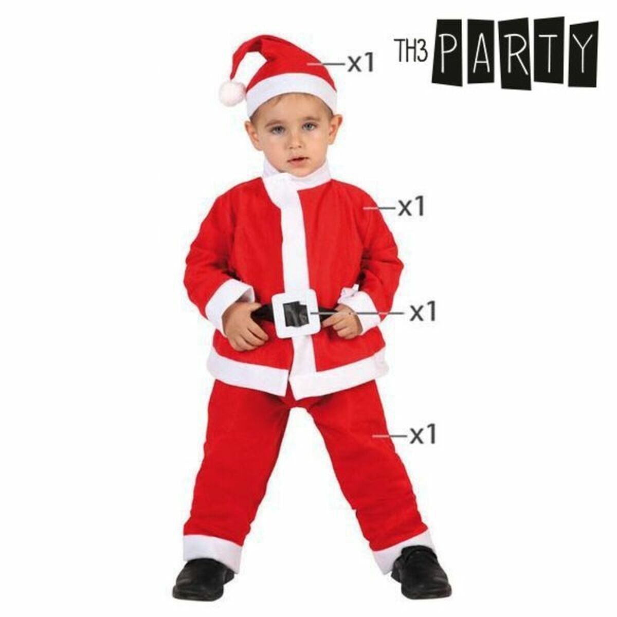 Costume per Bambini Babbo Natale - Immagine 2