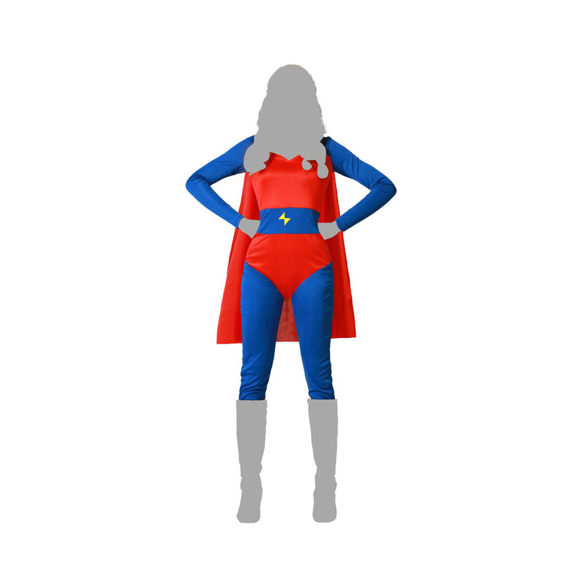 Costume per Adulti Supereroe Donna - Immagine 5