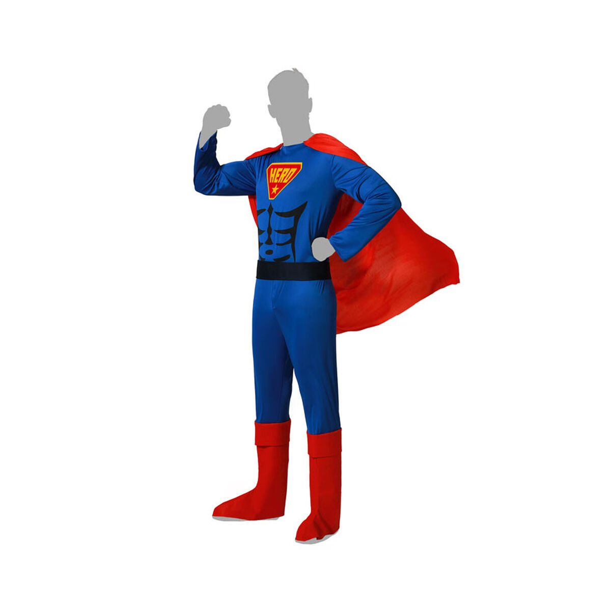 Costume per Adulti Eroe di Fumetti - Immagine 6
