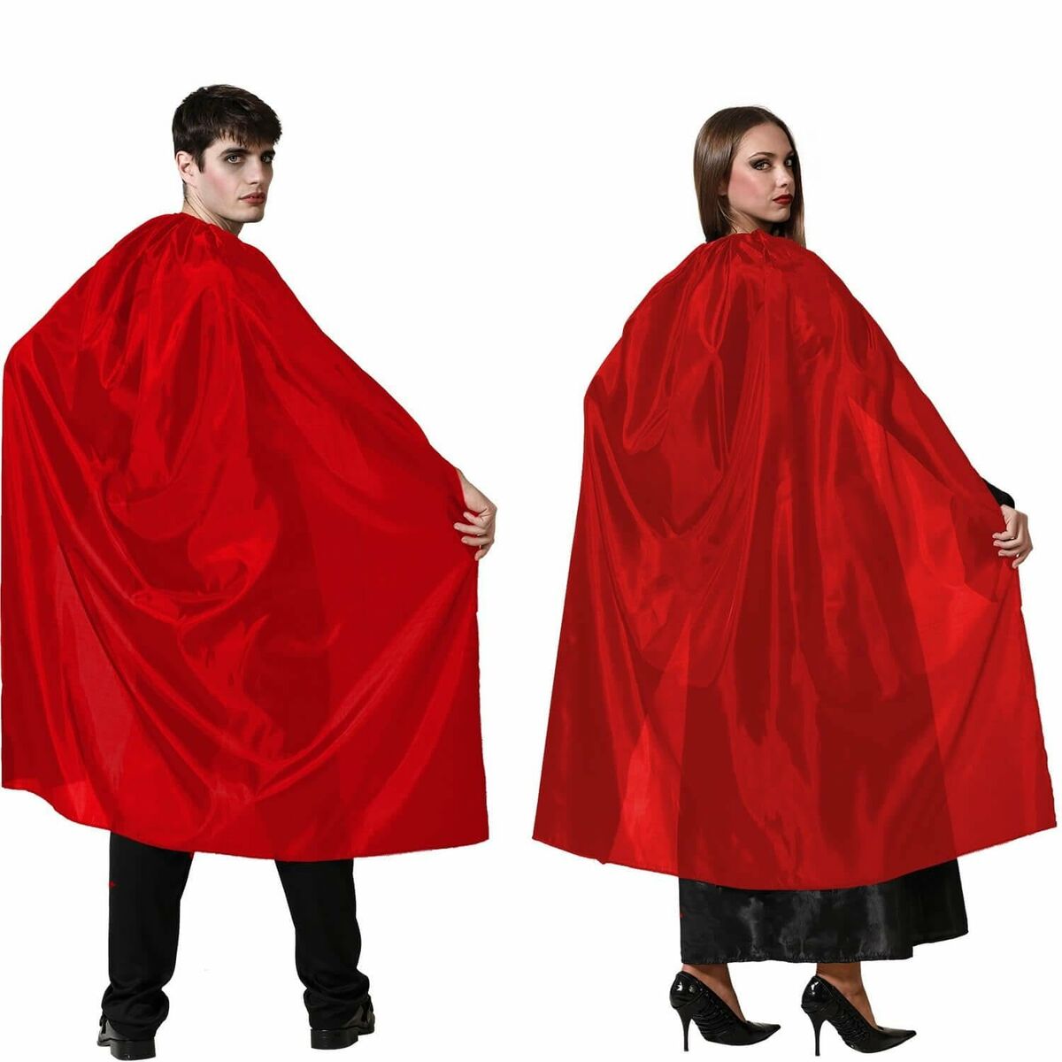 Mantello Vampiro Rosso 130 cm - Immagine 3