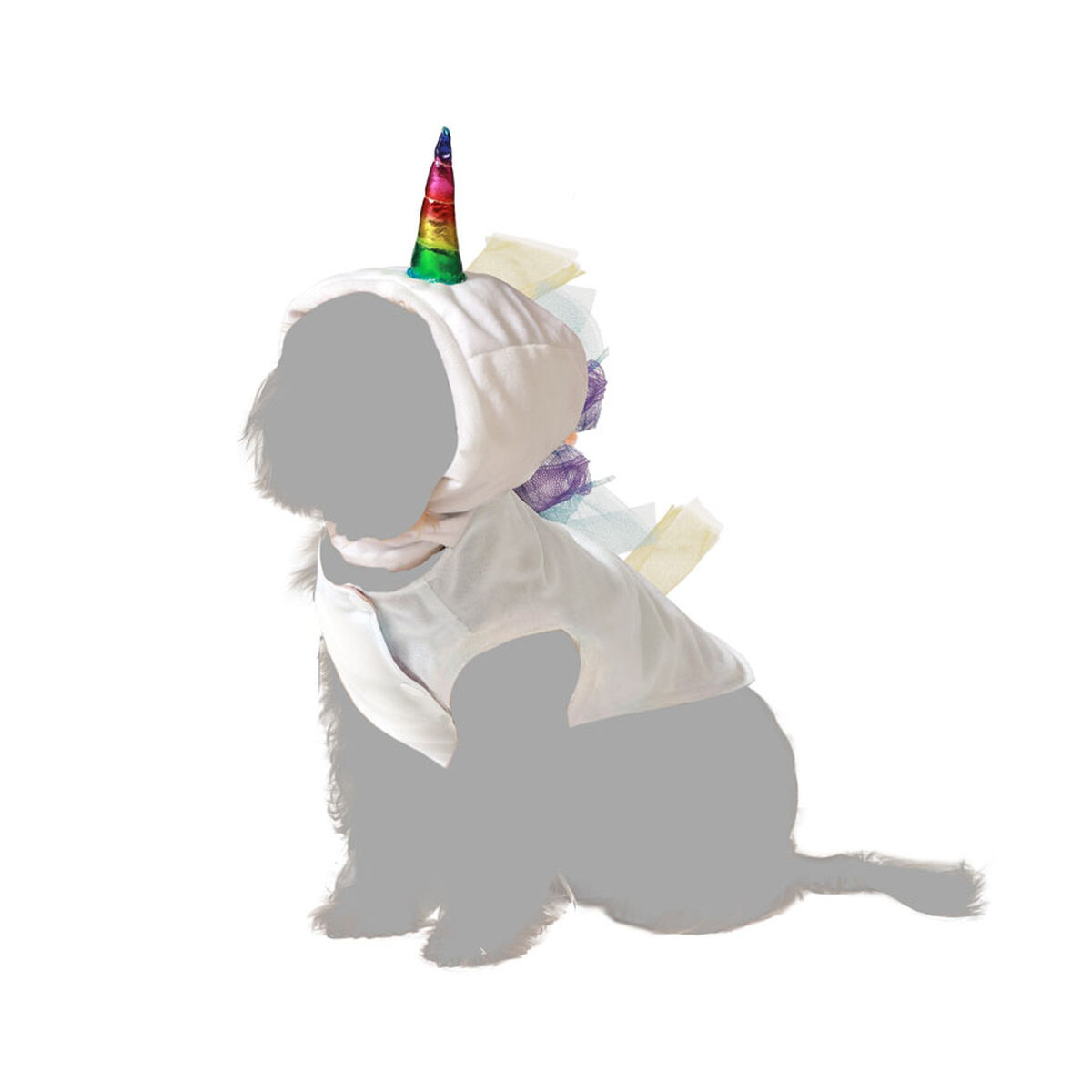 Costume per Cane Taglia S Unicorno - Immagine 3