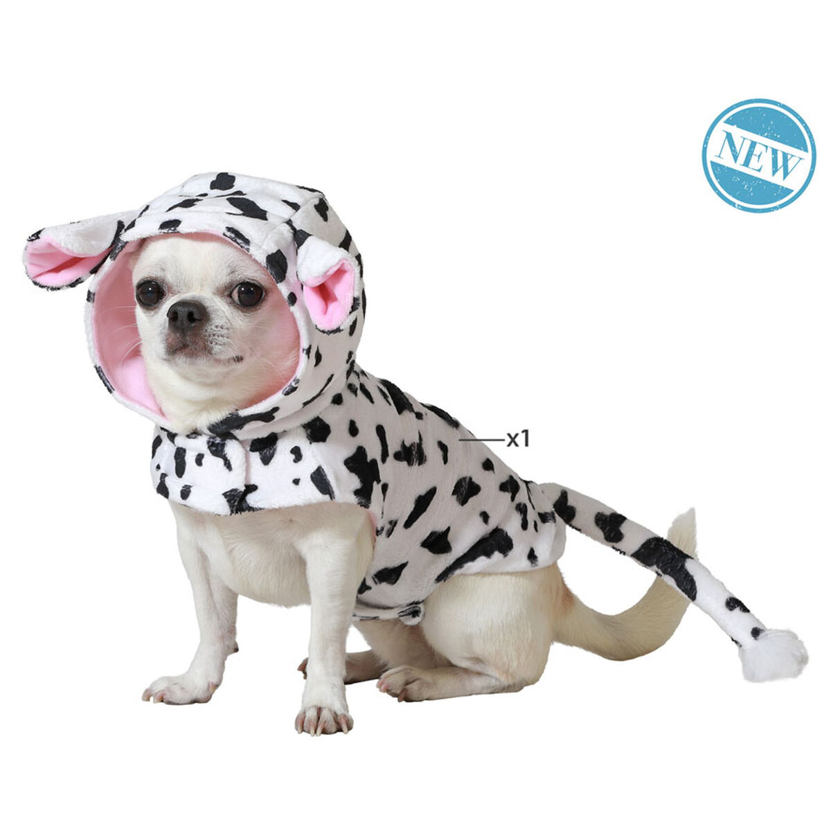 Costume per Cane S Mucca