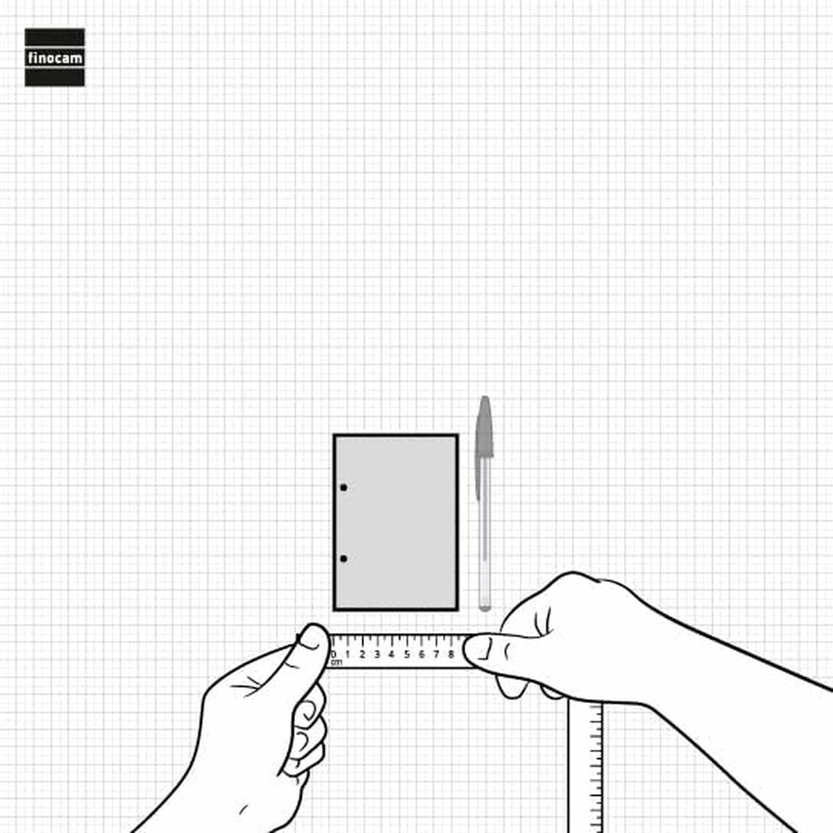 Calendario da Tavolo Finocam 8,5 x 12 cm 2025 - Immagine 8