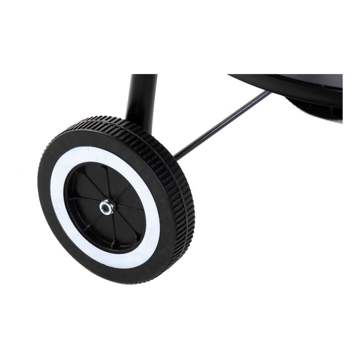 Barbecue a Carboni con Ruote DKD Home Decor Nero Metallo Plastica 59 x 49,5 x 82 cm - Immagine 7