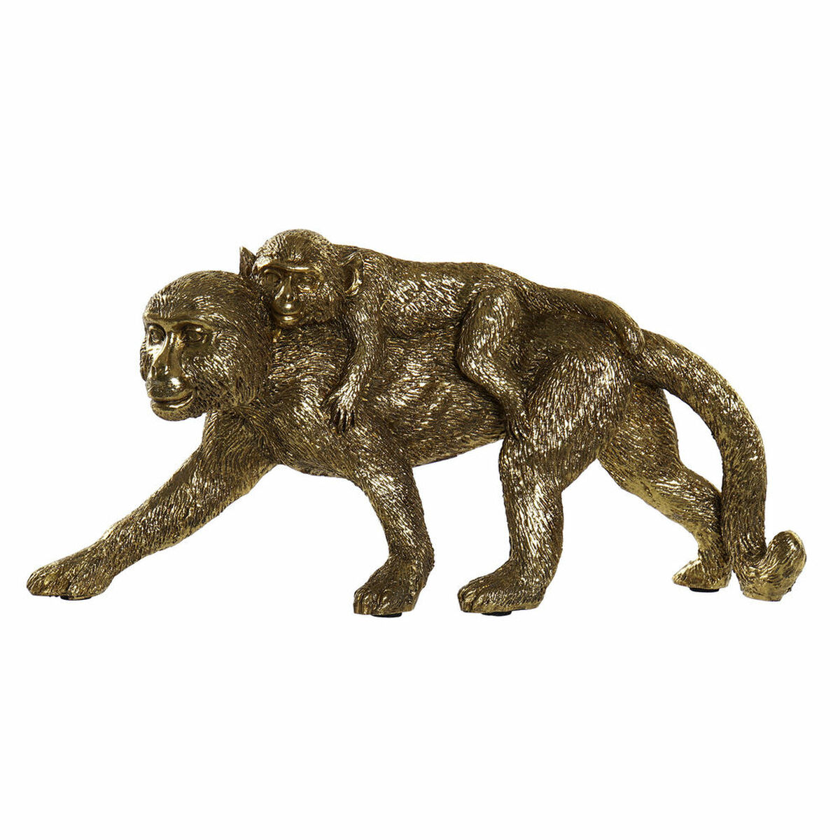 Statua Decorativa DKD Home Decor FZ-93395 Dorato Coloniale Scimmie 26 x 6 x 12 cm