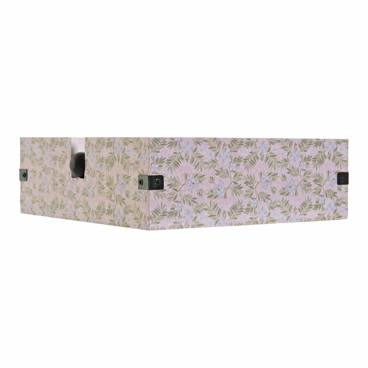 Portatovagliolo DKD Home Decor Azzurro Verde Rosa Metallo Legno MDF 3 Pezzi 22 x 18 x 6 cm - Immagine 3