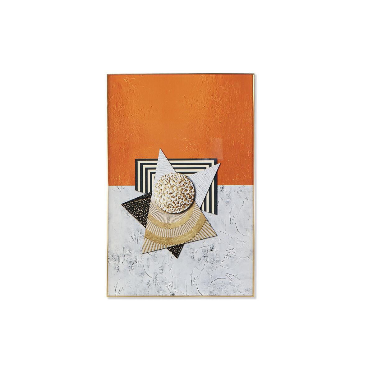 Quadro DKD Home Decor Alluminio Legno MDF 80 x 3 x 120 cm