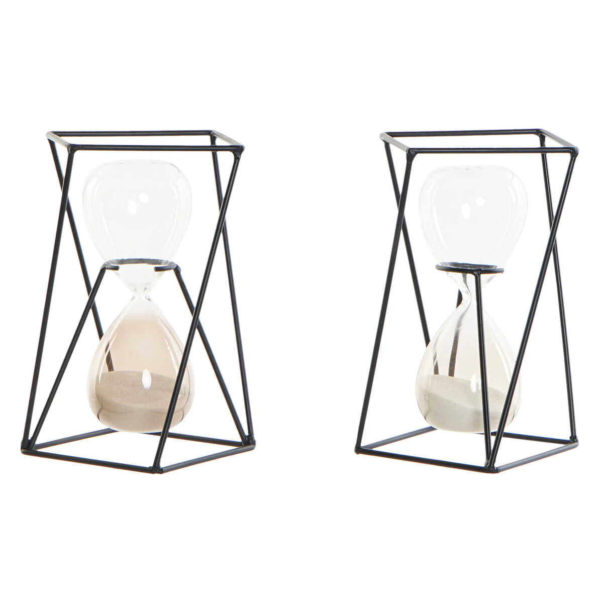 Clessidra DKD Home Decor Nero Ambra Terracotta 14 x 14 x 19 cm